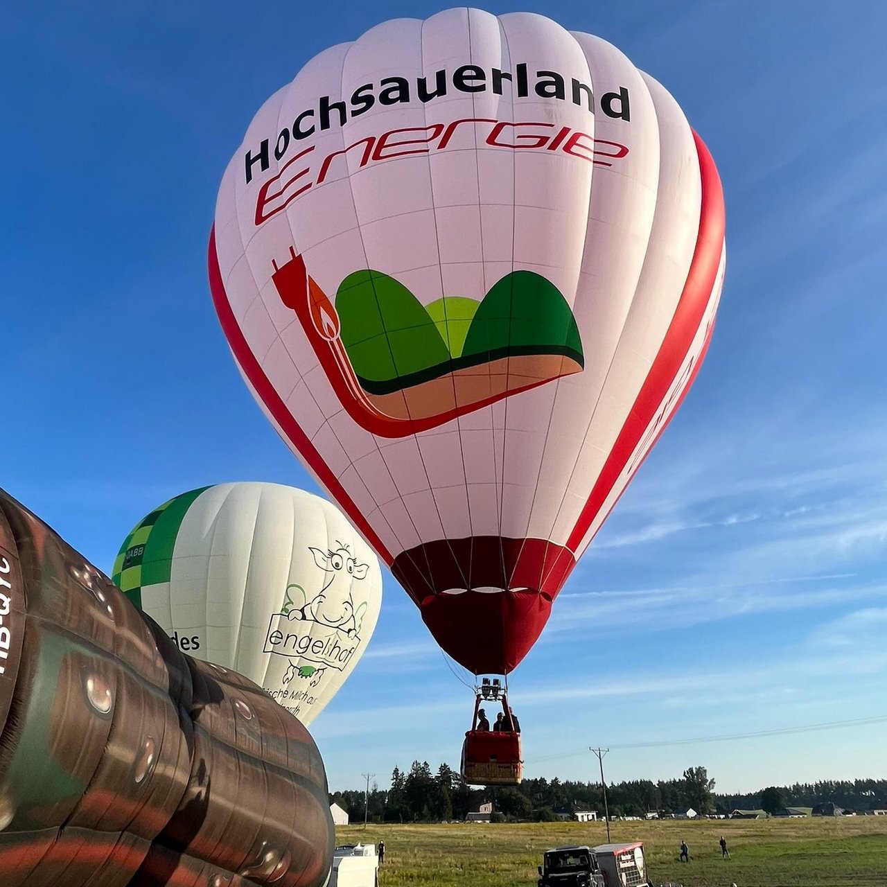 Foto: Energieballon reist zur Jubiläums-Montgolfiade