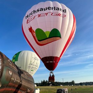Foto: Energieballon reist zur Jubiläums-Montgolfiade